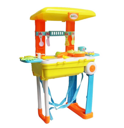Cocina Infantil 2 En 1 En Maleta Con Ruedas Y Asa Extensible Agregar a favoritos