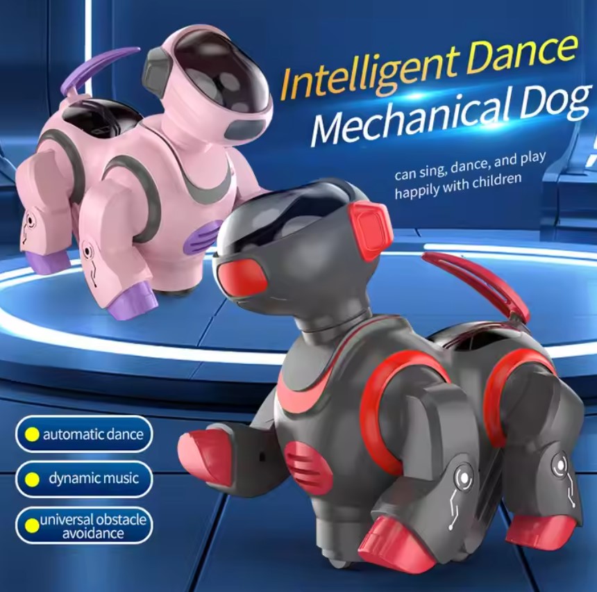 Perro Robot Interactivo Con Sonido Y Movimiento Realista