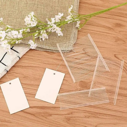 Plastiflechas 20mm Liviano Trasparente Caja 5000 Und
