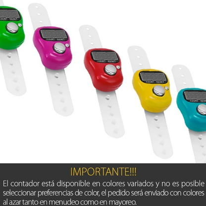 Contador Para Tejer Manual Digital 5 Dígitos Lana Crochet