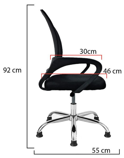 Silla Fija Para Modisteria Con Giro 360° Ajuste Telescópico