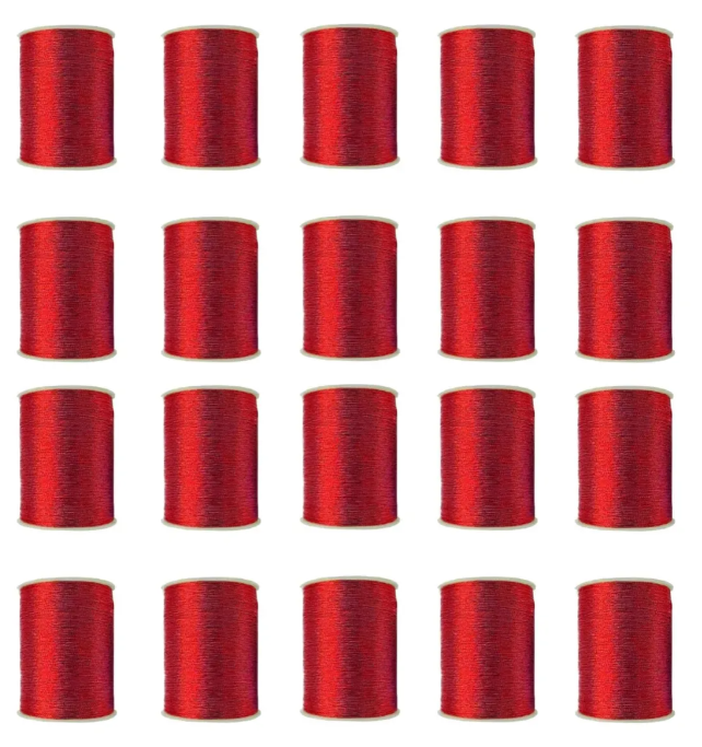 Hilo Metalizado Para Bordar Para Manualidades X 20 Unid