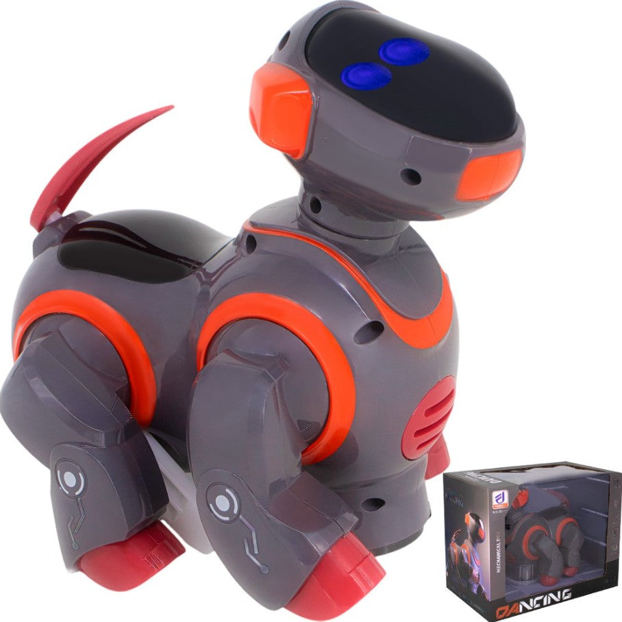 Perro Robot Interactivo Con Sonido Y Movimiento Realista