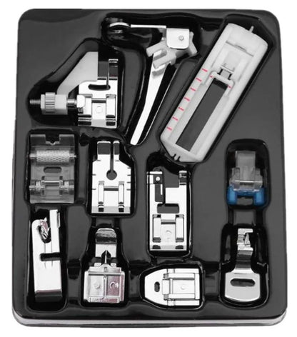 Kit Pies Prensatelas Máquina Coser Familiar X 11 Psz