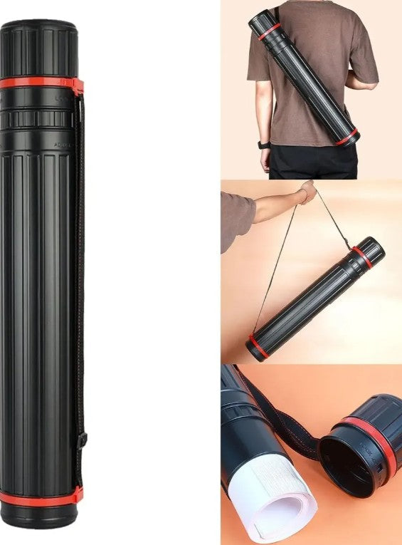 Tubo Porta Planos Ajustable Expandible Arquitectura 108cm