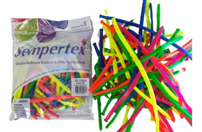Bomba Mil-figura, Multifigura, Tubito, Sempertex Neón X50