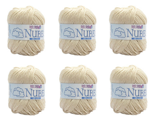 Lana Nube Acrilica Madeja De 50 Gramos 125 Metros