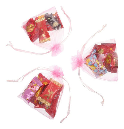 Bolsa De Organza 15cmx 20cm Paquete X 25und