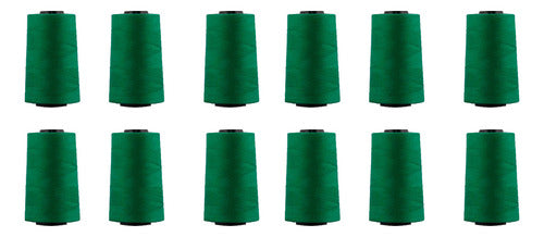 Hilo Importado Coser 100% Poliester 5000 Yardas  X 12 Unid