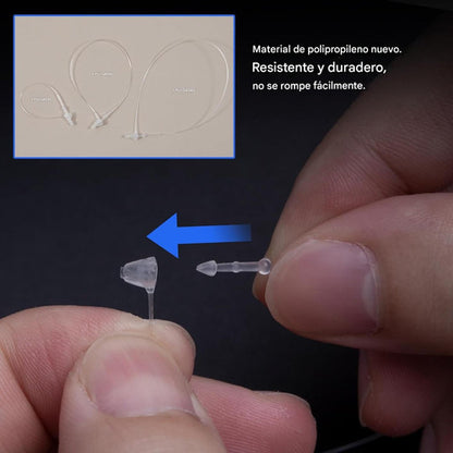 Precinto 75mm Etiquetas Ropa 5000 Und Plastiflecha Candado