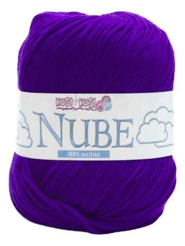 Lana Nube Acrilica Madeja De 50 Gramos 125 Metros