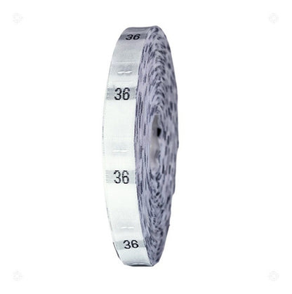 Talla Bordada Para Confeccion Ancho 12mm X 50metros