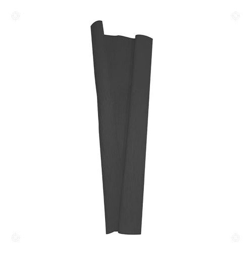 Papel Crepe Para Manualidades Decoracion X 10 Unid Negro