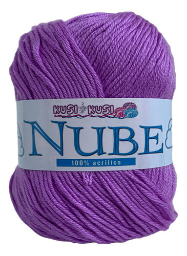 Lana Nube Acrilica Madeja De 50 Gramos 125 Metros