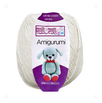 Madeja De Lana Amigurumi Algodon 100 Gramos X 180 Metros
