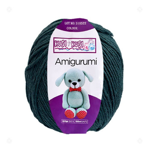 Madeja De Lana Amigurumi Algodon 100 Gramos X 180 Metros