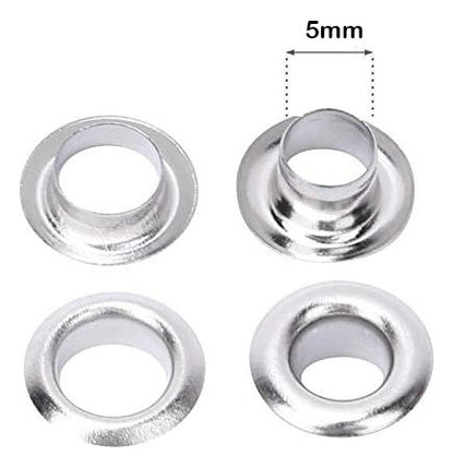 Ojalete Ojales Metalicos 3/16 Pulgada O 5mm Paquete X 50unid
