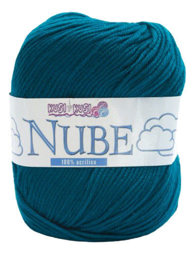 Lana Nube Acrilica Madeja De 50 Gramos 125 Metros