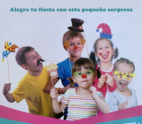 Mascara Antifaz Fiesta Carton X 10 Unidades Diseño 1