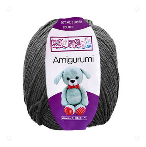 Madeja De Lana Amigurumi Algodon 100 Gramos X 180 Metros
