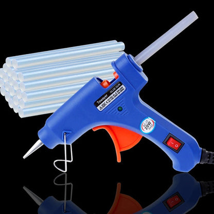 Pistola Silicona 20w + 3 Barras Silicona