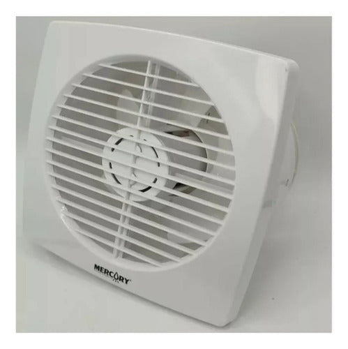 Extractor De Aire Para Baño O Cocina Con Rejilla 8 Pulgadas