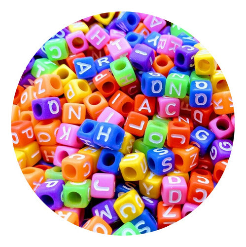Cuentas Bisuteria Pulseras Dados 50 Gramos Varios 5.5 mm 5.5 mm