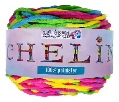 Lana Chelin Suave Esponjosa Tejido Bufanda Telar Ovillo 160g
