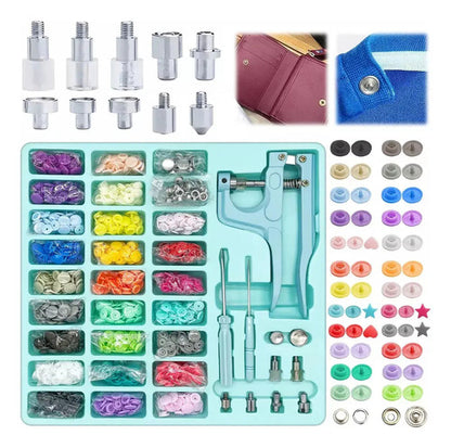 Broches Plásticos De Presión T5 Kit 300 Juegos Con Alicate
