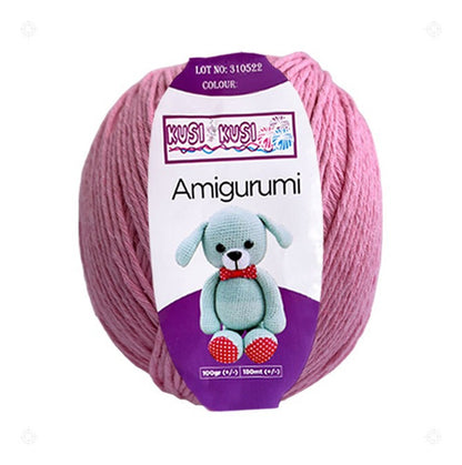 Madeja De Lana Amigurumi Algodon 100 Gramos X 180 Metros