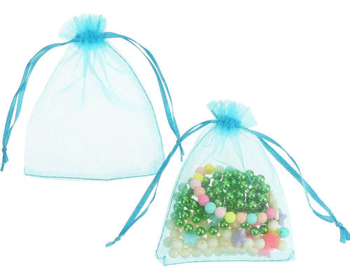 Bolsa De Organza 15cmx 20cm Paquete X 50und