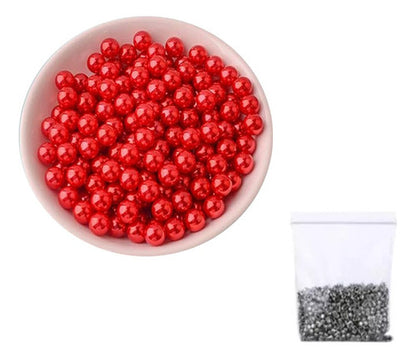 Perlas Para  Maquina Remachadora 8mm X 2000 Unidades
