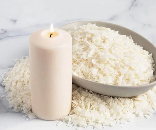 Kit Parafina Velas Cera De Soja Bases Esencia Y Pabilo 3m