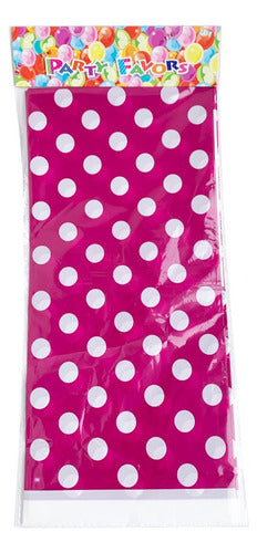 Mantel Plástico Para Fiestas Infantiles Puntos. 1.80x1.08m