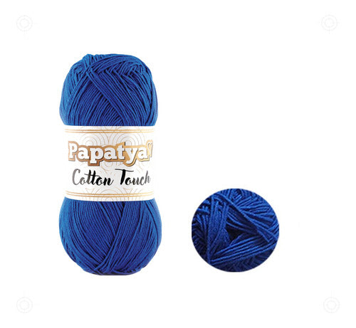 Lana Papatya Cotton Touch Algodon Tejido Ovillo 50g X 150mt