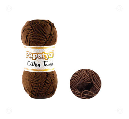 Lana Papatya Cotton Touch Algodon Tejido Ovillo 50g X 150mt