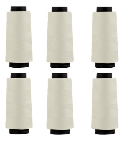 Hilo Importado Coser 100% Poliester 2000 Yardas  X 6 Unid