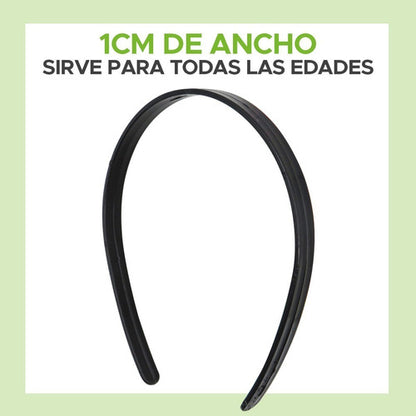 Diademas Balacas De 1 Cm Para Decorar Por 48 Unidades