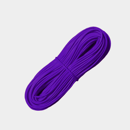 Madeja Mimbre Cordón Tubo Plástico Pvc Para Tejer X 40metros Violeta