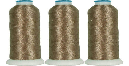 3 Hilos Para Bordar En Maquina Bordadora 2500yd