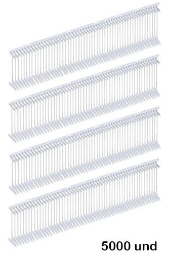 Plastiflechas 20mm Liviano Trasparente Caja 5000 Und