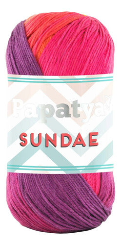 Lana Papatya Sundae 100% Acriica Tejido Ovillo 100g X 320 Mt