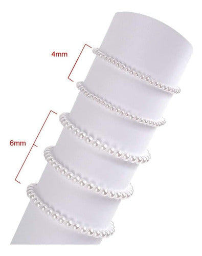 Cuentas De Perlas Abs Para Pulseras Joyas Collares 4400 Und