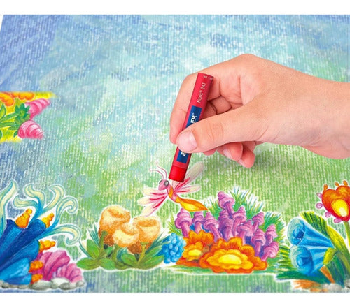 Tiza Oleo Pastel Noris Staedtler X25 Unidades