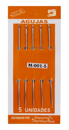 Paño De Agujas Coser A Mano Tapicería Varios Capotera 7cms