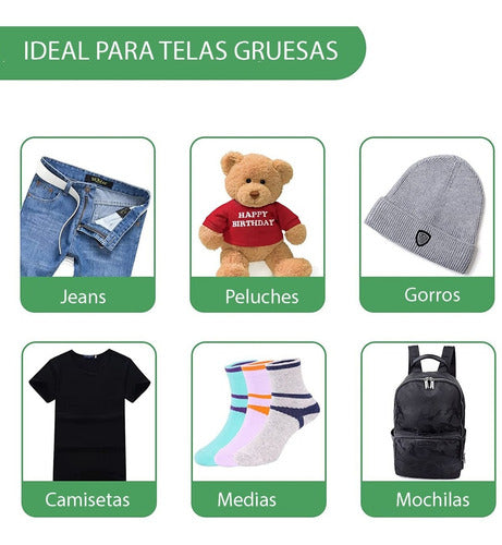Pistola Etiquetadora Trabajo Pesado Para Prendas Gruesas