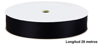 Rollo De Cinta Satin Doble Raso Para Moños 40mm X 28 Metros