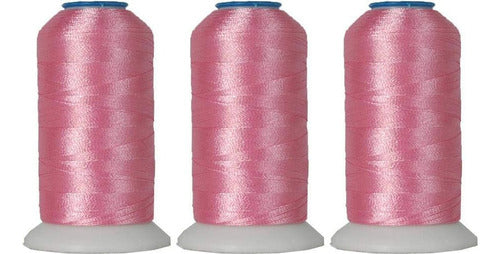 3 Hilos Para Bordar En Maquina Bordadora 2500yd