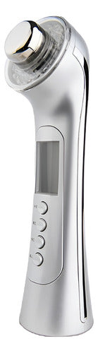 Masajeador Facial Eléctrico Cuidado Piel Ojeras Antiarrugas Blanco 110V