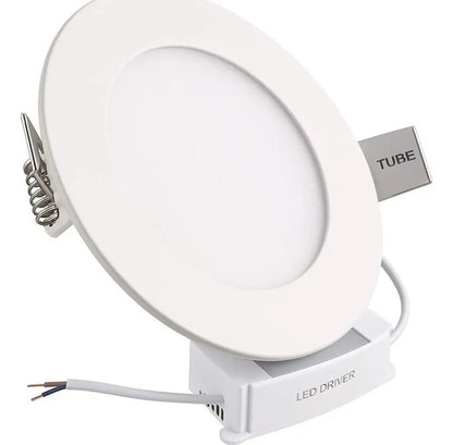 Panel Led 6w Incrustar Certificada Diametro 12cm X6 Unidades 110v